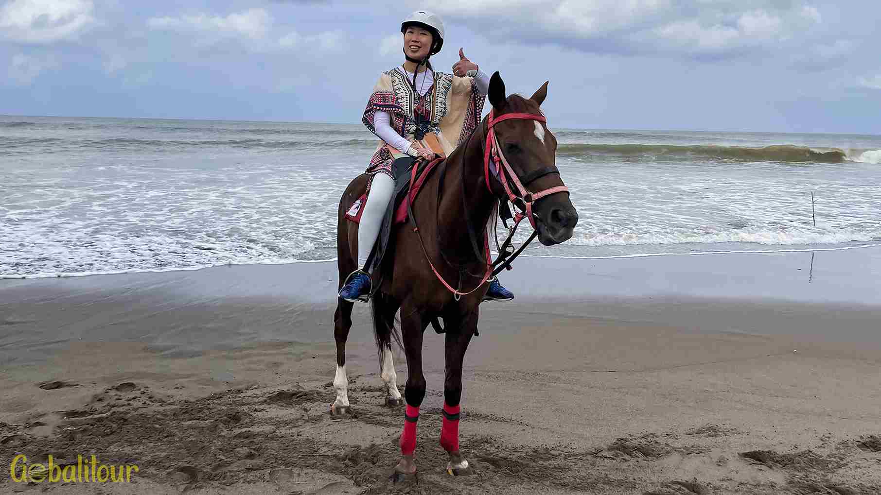Bali horse riding di Pantai Langudu