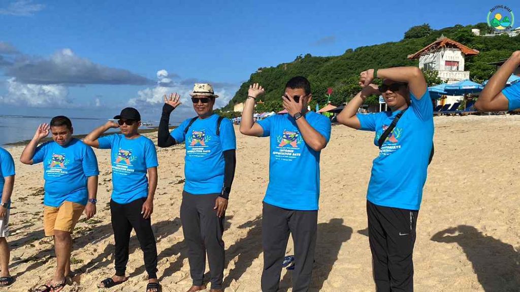 Pertamina Sulewesi - Team Building di Pantai Pandawa