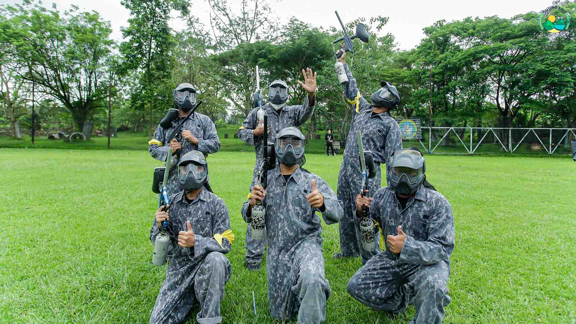 Outing Bali - Paintball di Bali