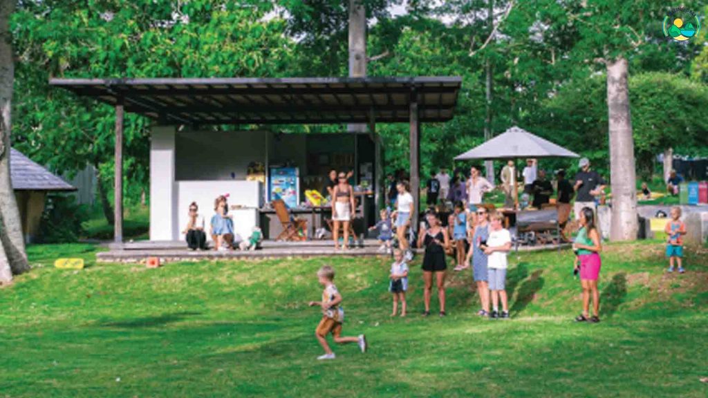 Jungle Park Jimbaran Hub, area outdoor luas untuk konser, festival, dan gathering perusahaan di Bali.